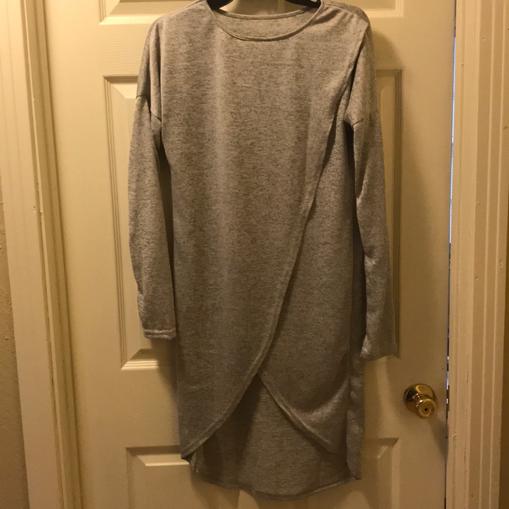 Gray dress